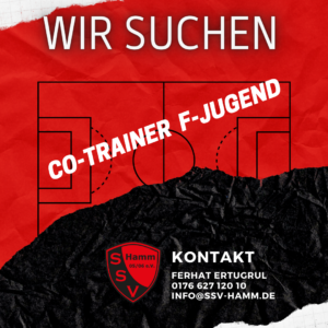 Read more about the article AB SOFORT! Co-Trainer F Jugend gesucht.